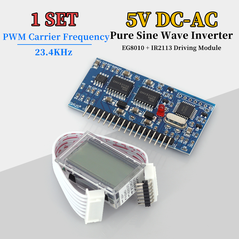 Egs002 Pure Sine Wave Inverter Driver Board - Inversor de Onda Senoidal Pura 5V