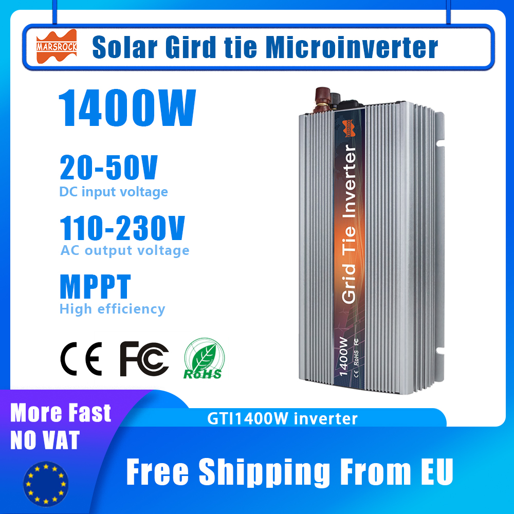 Microinversor Solar MPPT de 14 - Micro Inverter 1400W Solar Grid Tie avaliação e preço