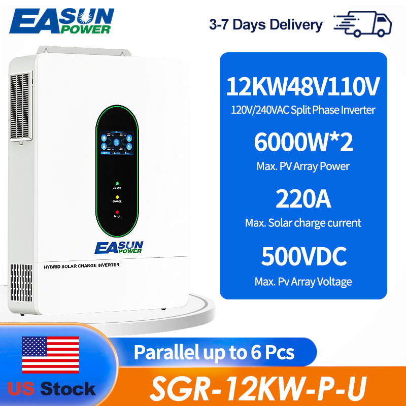 Inversor Solar Híbrido EASUN U - Grid Tie Inverter Limiter 2000W avaliação e preço