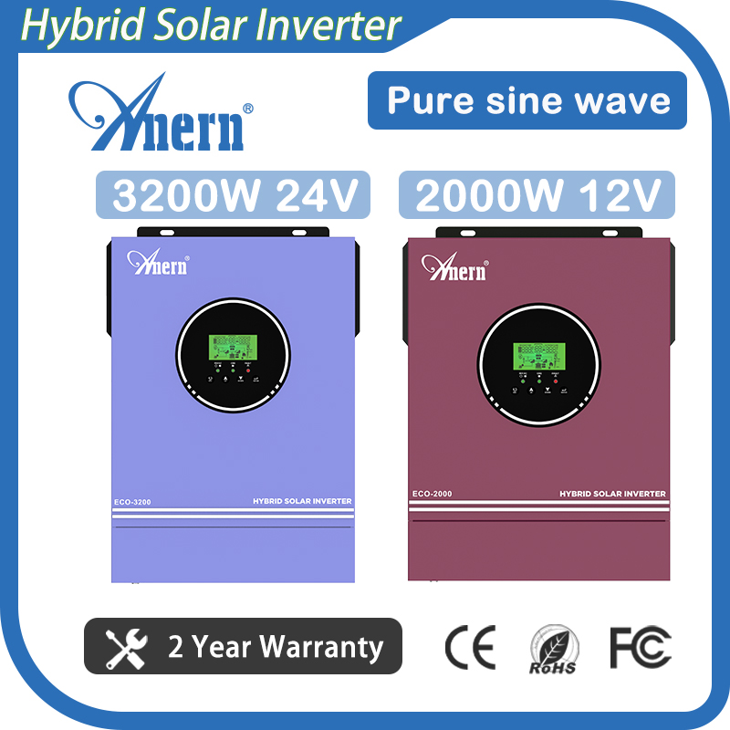 Anern 3200W 2000W Off Grid Inv - Grid Tie Inverter Limiter 2000W avaliação e preço